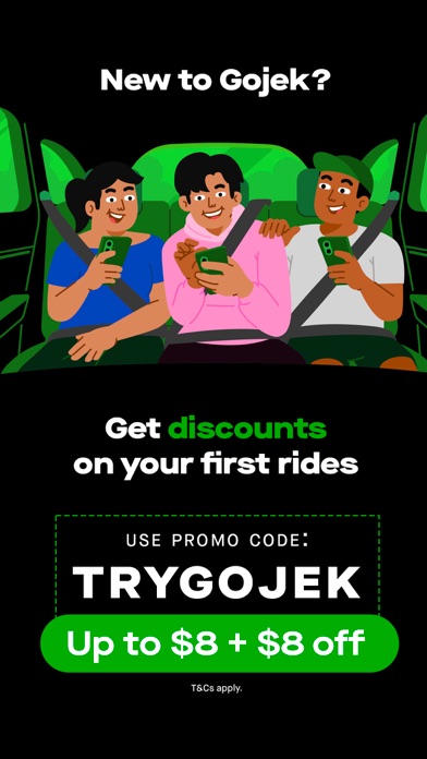 Gojek iPhone screenshot 1