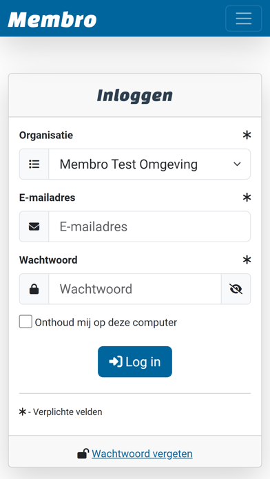 Membro Screenshot