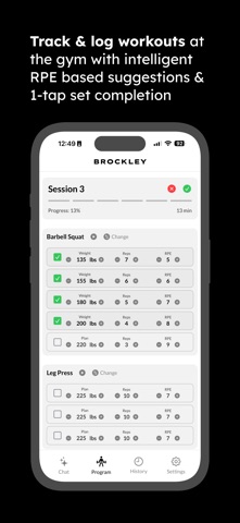 Brockley AI Fitness Trainer screenshot