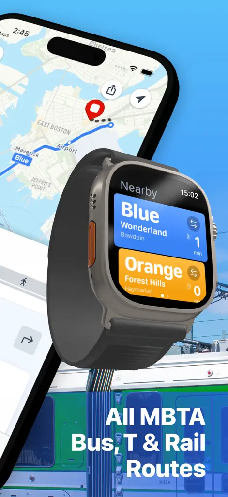 Boston Transit: MBTA Tracker - Navigation App | MWM