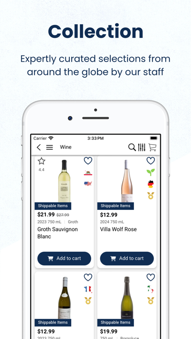 Wollaston Wines and Spirits Screenshot