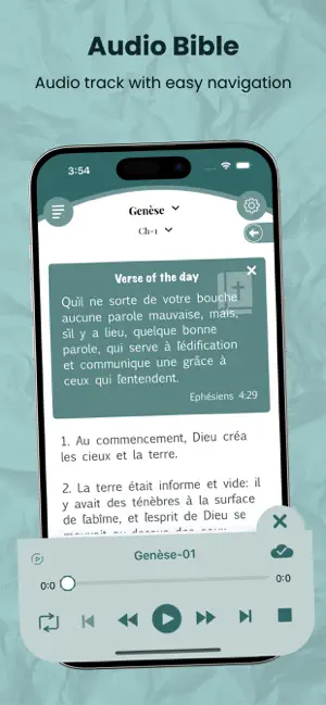 La Sainte Bible LSV + Audio screenshot 1