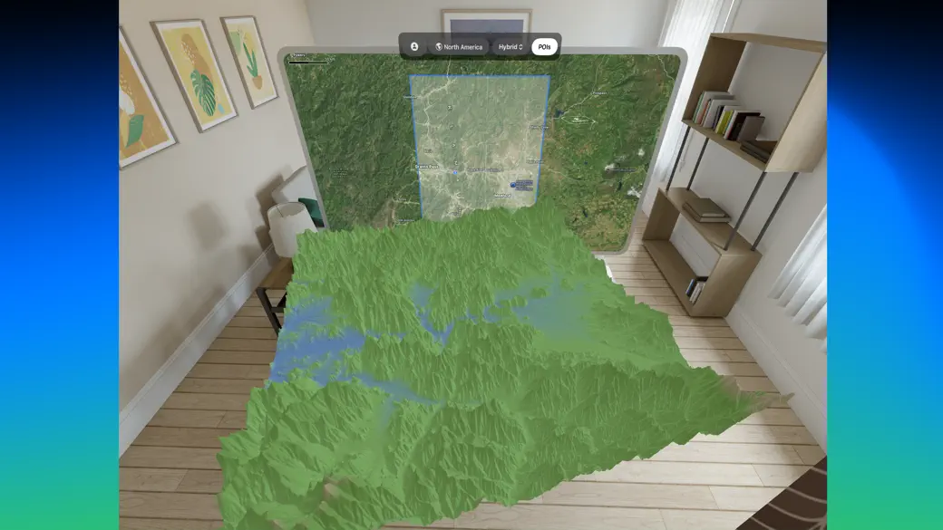 #3. Topomorph (iOS) Által: Hua Yang