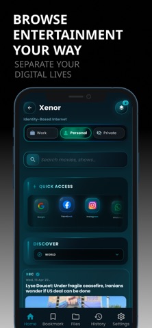Famelack: Watch Movies Browser iPhone screenshot