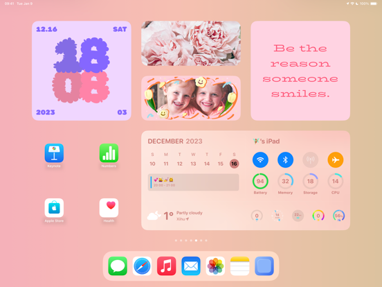 MD Widgets - Countdown widget iPad screenshot 4 - Graphics & Design app