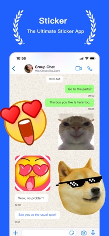 Sticker by Sticker Maker Himo Screenshot 1 of 6