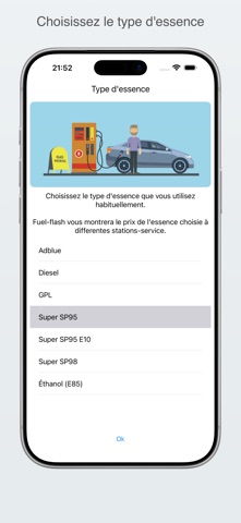 Fuel-Flash iPhone screenshot 2