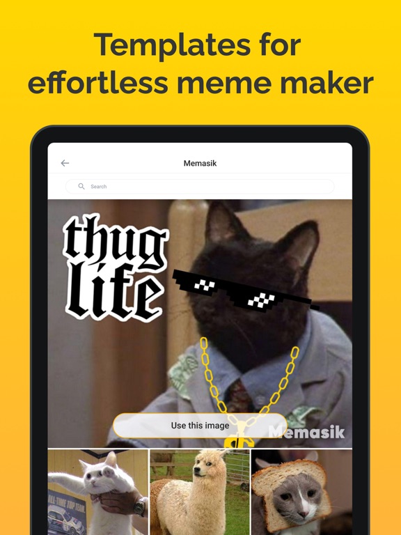 Screenshot #5 pour Memasik: Meme maker app
