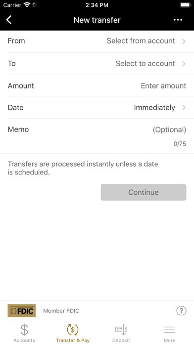 Havana National Bank Mobile Screenshot