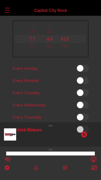 Capital City Rock 104.5 FM Screenshot