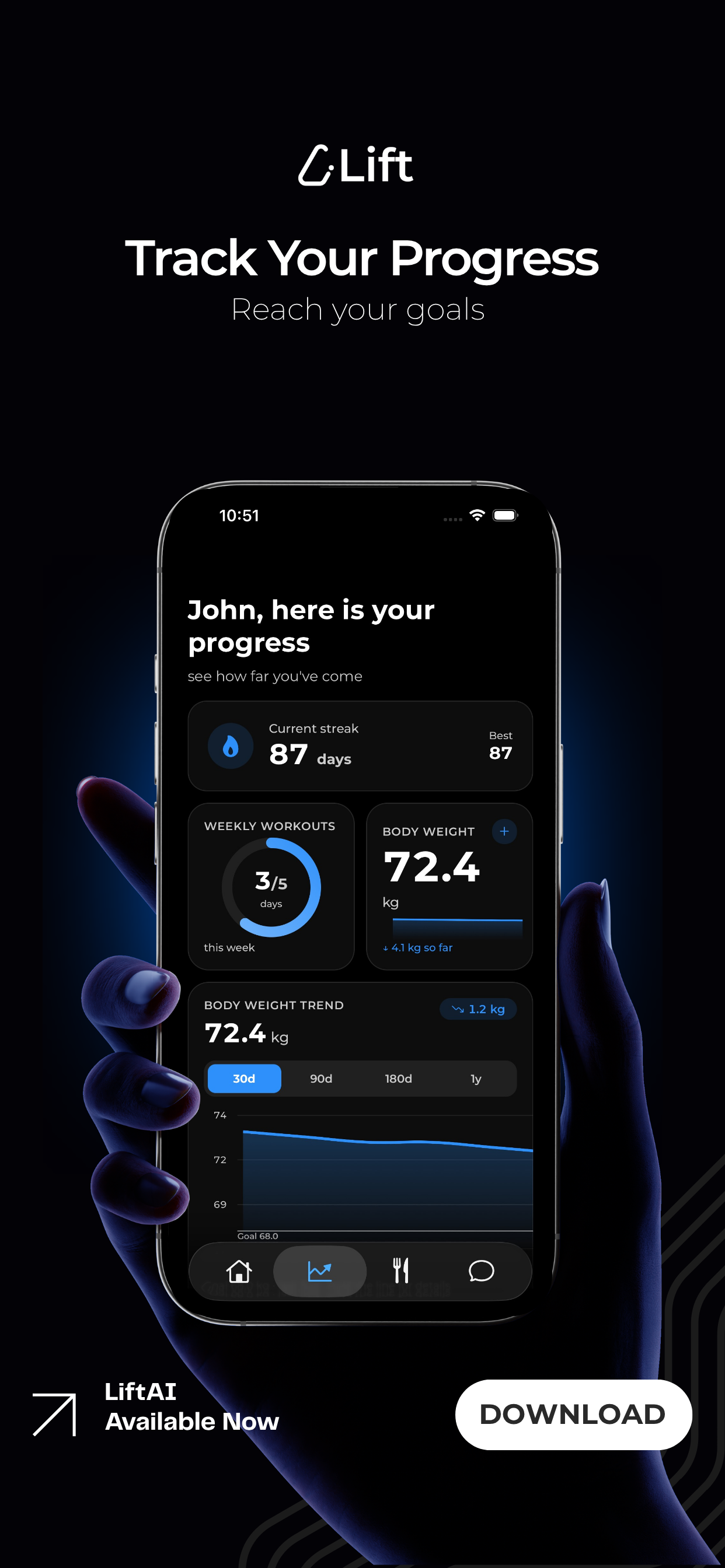 LiftAI: AI Workout Trainer screenshot 4