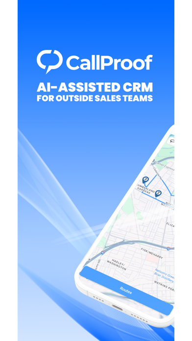 Screenshot #1 pour CallProof CRM - Sales Routing