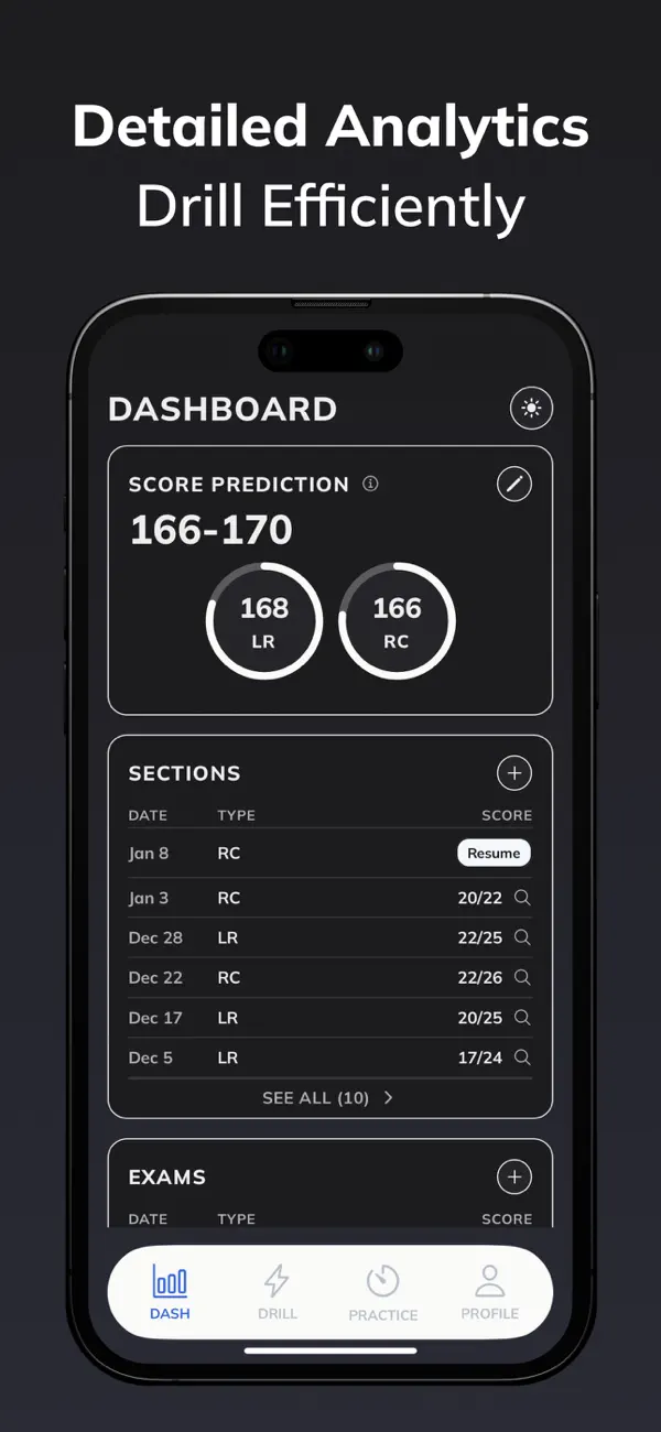 Screenshot #1 pour BulletPrep: LSAT®