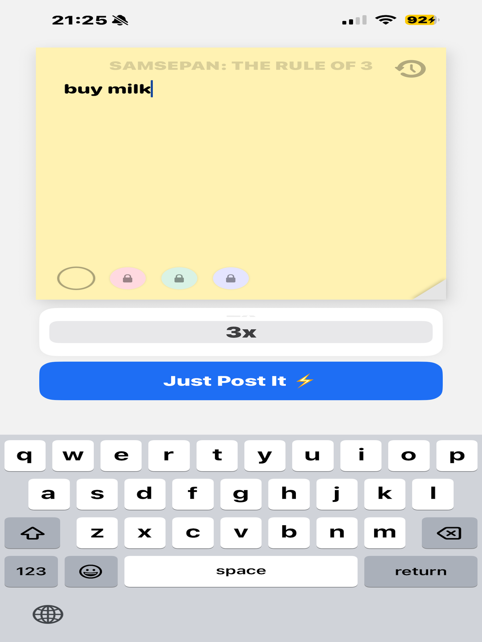 Samsepan-Quick Lockscreen Memo screenshot 10