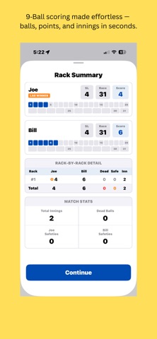 Pool Score Keeper: 8 & 9 Ball Screenshot 5 of 6