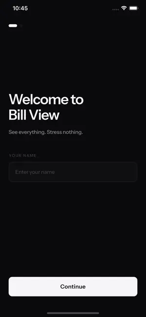 Bill View - Bill Tracker screenshot 1