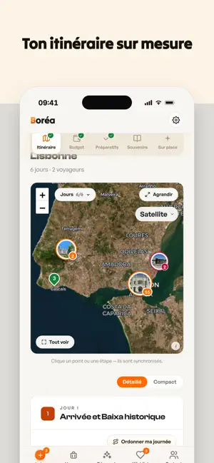 Boréa : organise ton voyage screenshot 4