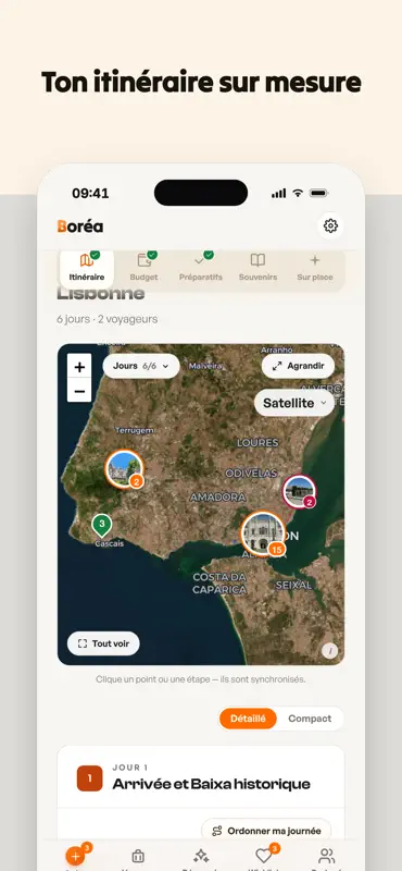 Boréa : organise ton voyage screenshot 4 of 7
