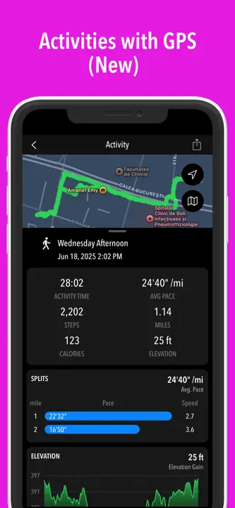 ActivityTracker Pedometer : capture d’écran 3 sur 5