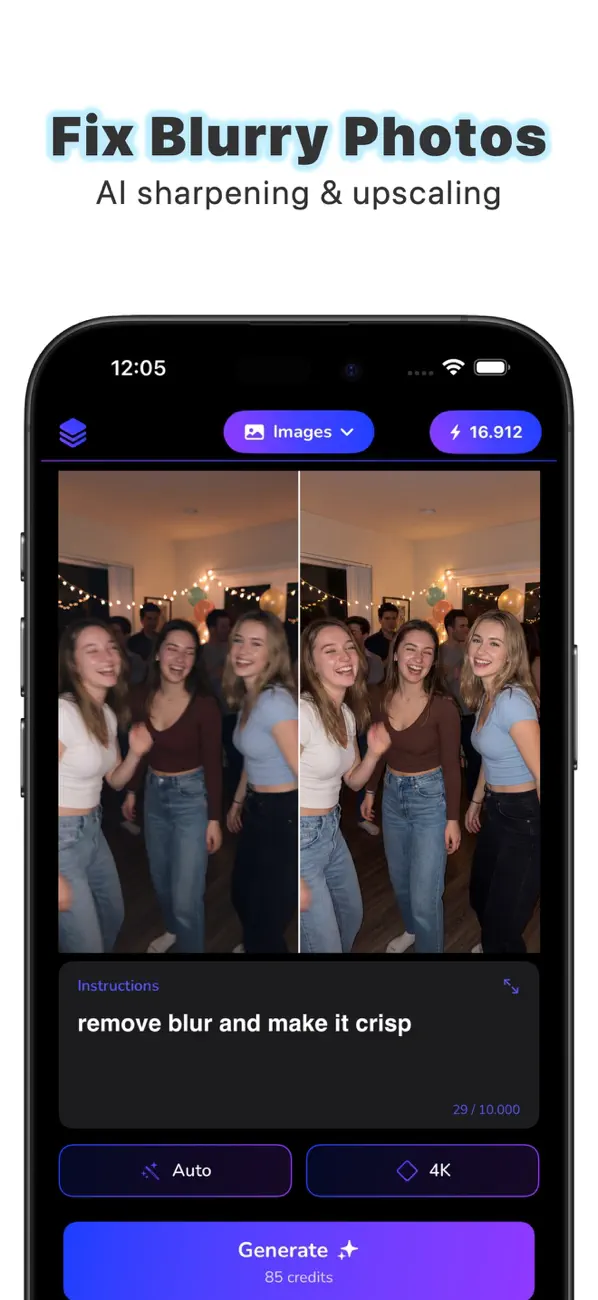 #6. Aido – AI Photo Enhancer (iOS) Bởi: TAMERZA LLC