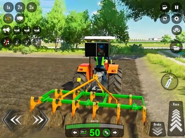 Farming Tractor Simulation 3D iPad screenshot