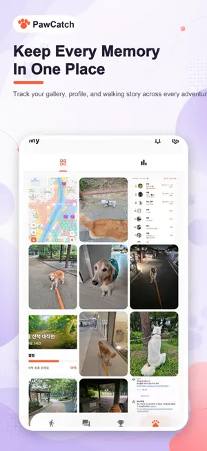PawCatch: Walk, Explore, Claim screenshot 1