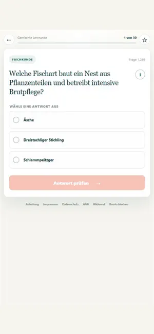 Fischerprüfung Bayern screenshot 2