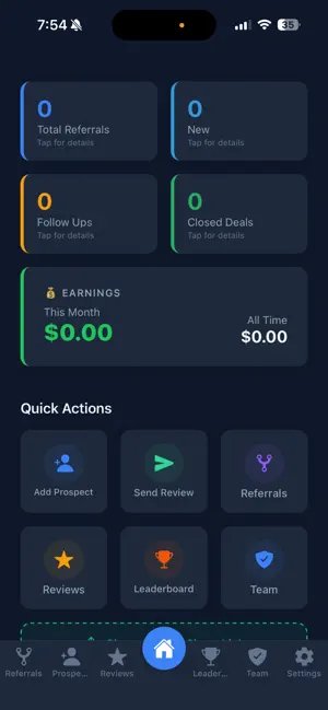 ReferralFlow screenshot 1