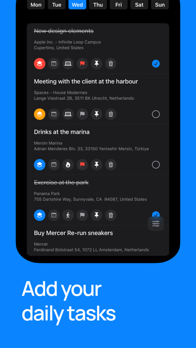 Tasks - minimalist tracker Screenshot