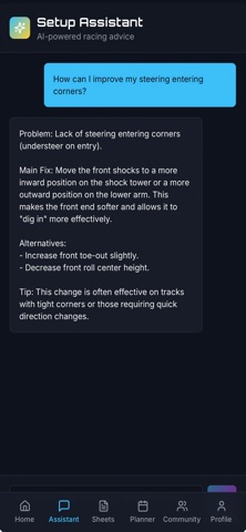 RC Setup IQ Assistant screenshot
