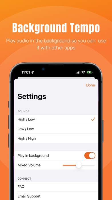 RunTempo - Runners Metronome Screenshot