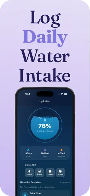 Pill Reminder: Water Tracker screenshot 4