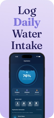 Pill Reminder: Water Tracker Screenshot 4 of 4
