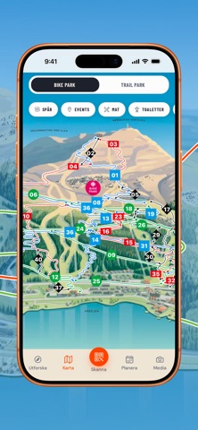 Åre Bike Festival iPhone screenshot 2