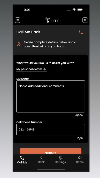 GEPF Self Service screenshot-6