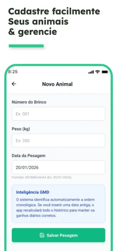 Pastu - Calculadora de GMD screenshot 2 of 4