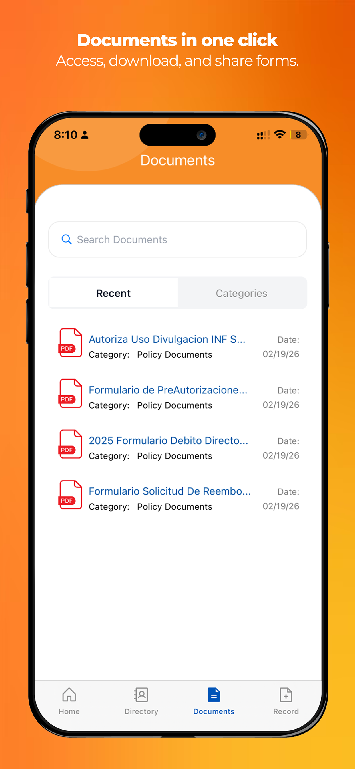 Menonita Health Plan screenshot 6