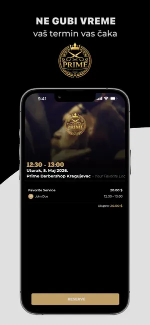 Prime Barbershop Kragujevac screenshot 2