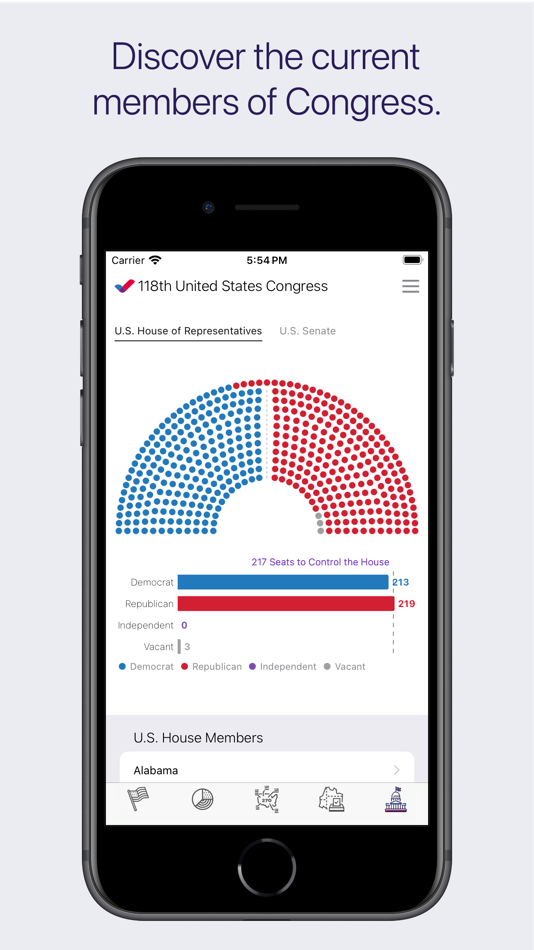 #6. Ballotics: Election Data & Map (iOS) 由: Antwon Key