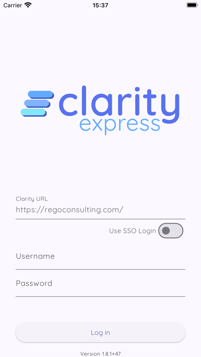Clarity Express Screenshot