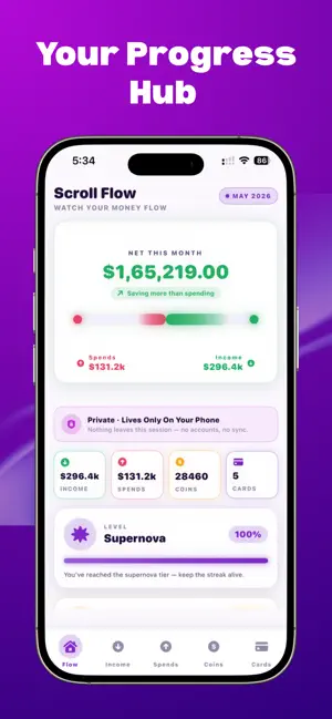 Scroll Flow+ iPhone screenshot 5
