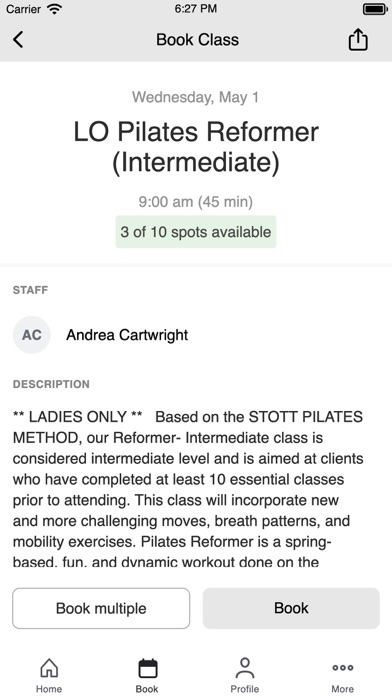WarriorFit Qa Screenshot