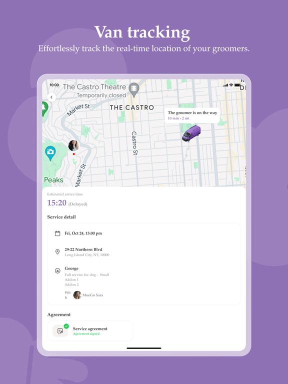GROOMBAR: for Pet Parents iPad screenshot 6 - Lifestyle app