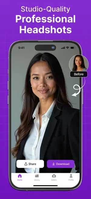 Professional AI Headshot: APM screenshot 1