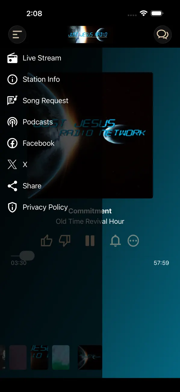 Screenshot #2 pour Just Jesus Radio Network