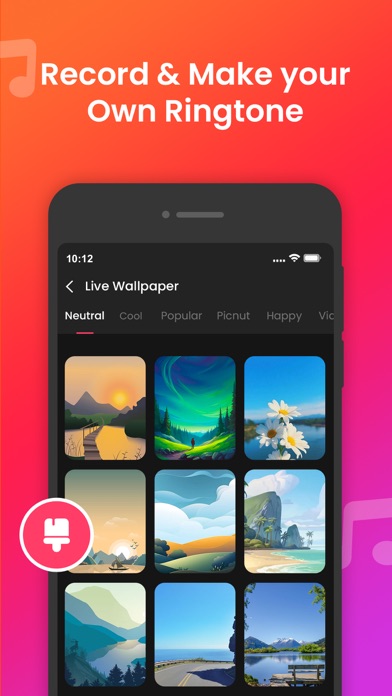 MP3 Cutter ‣ Ringtone Maker iPhone screenshot 3 - Music app