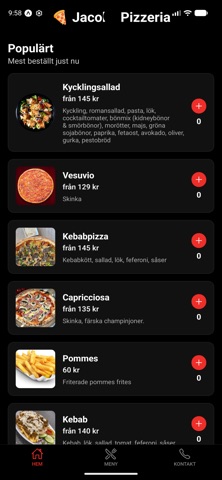 Jacobs Pizzeria Screenshot 1 of 3