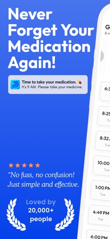 Medication List & Reminder screenshot