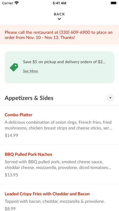 Brothers Vienna iPhone screenshot 3 - Food & Drink app