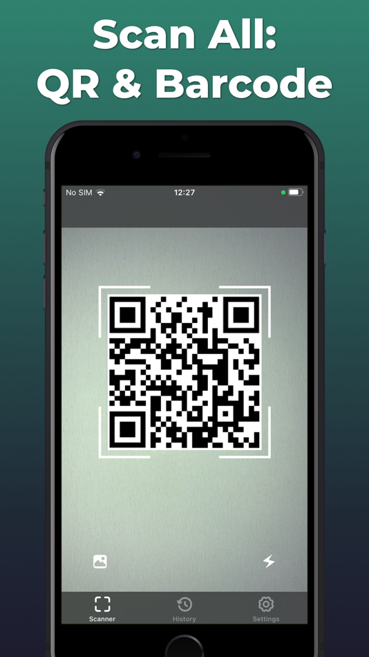 #1. QR Code Scanner, Scan every QR (iOS) De: Khrystyna Shevchuk